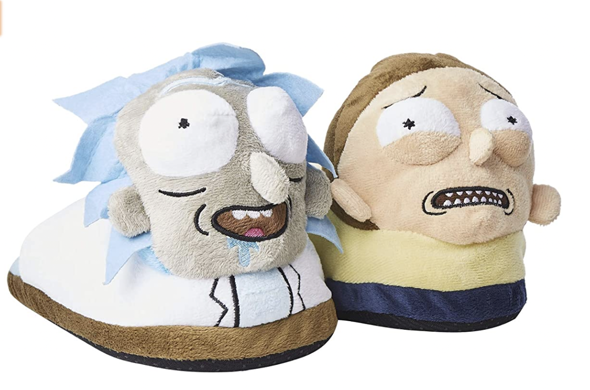 Ideas de regalos para el Día del Niño  Amazon  Pantuflas Rick y Morty